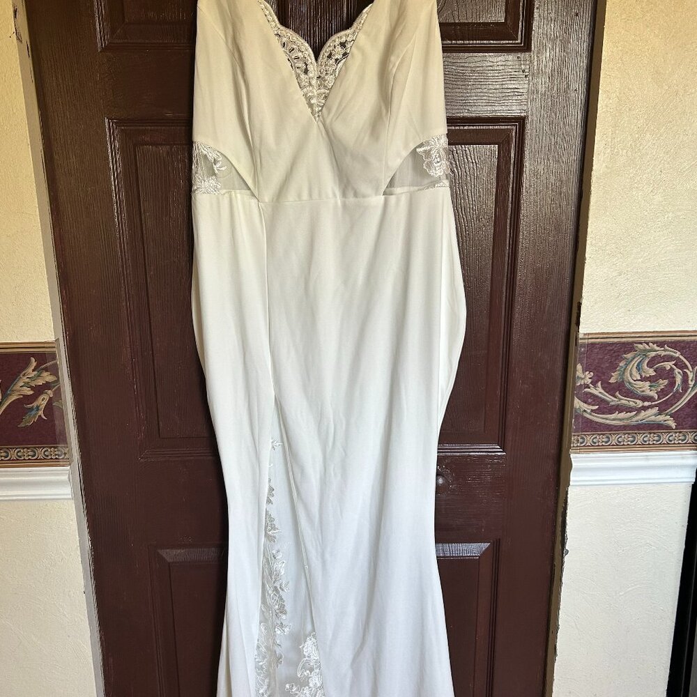 A Beautiful White Dress